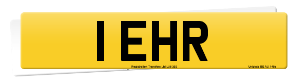 Registration number 1 EHR